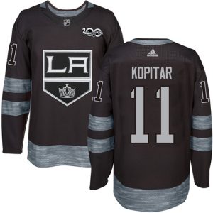 NHL Los Angeles Kings Trikot #11 Anze Kopitar Authentic Schwarz 1917-2017 100th Anniversary